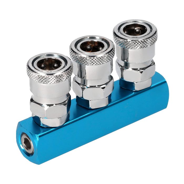 Air Manifold Air Hose Splitter Pneumatic Manifold Block
