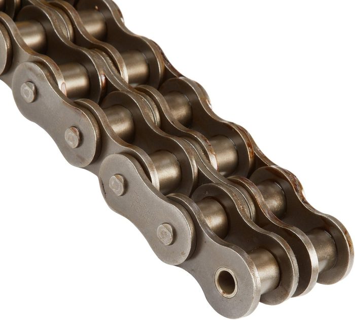 #60 2 Strand Riveted Steel Roller Chain