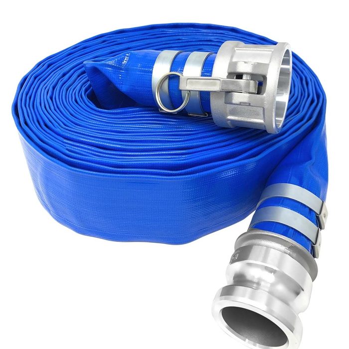 Suction and Discharge Hose, 2 In x 20 ft