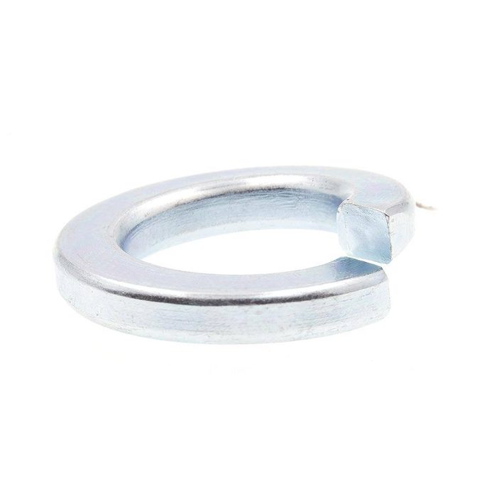 Split Lock Washer, Steel, Zinc Plated