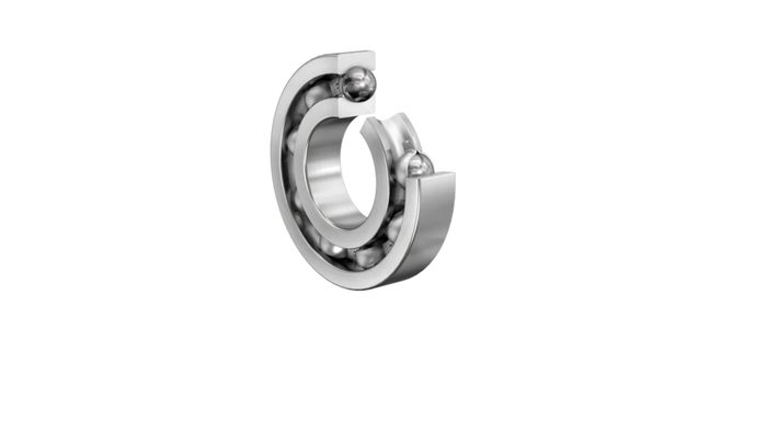 Deep Groove Ball Bearing 61812, Single Row, Two Contact Seals