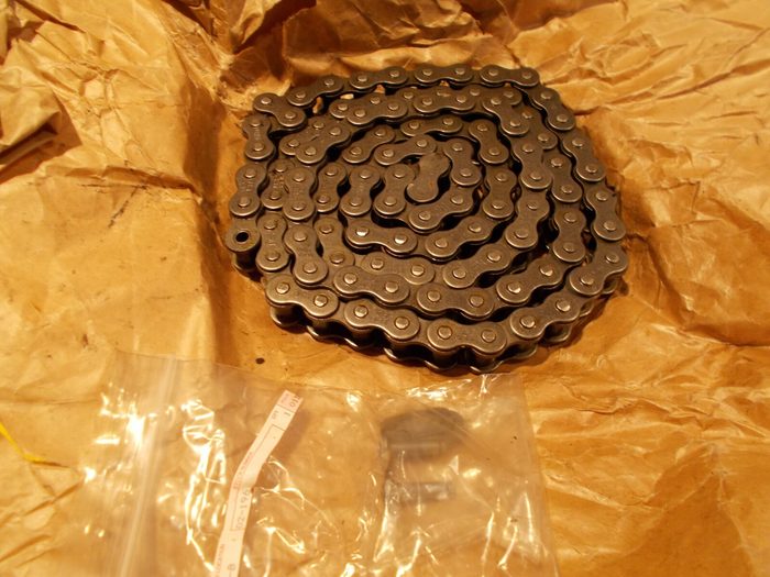 ANSI 60 Roller Chain, 75-1/2" long, 3/4" pitch