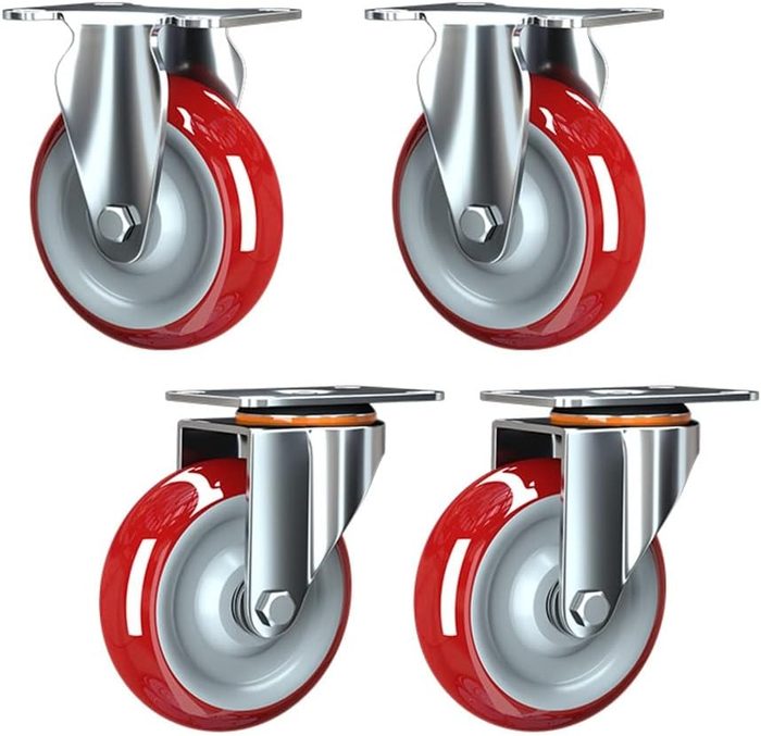 4 inch Swivel Plate Caster Wheels with Brake