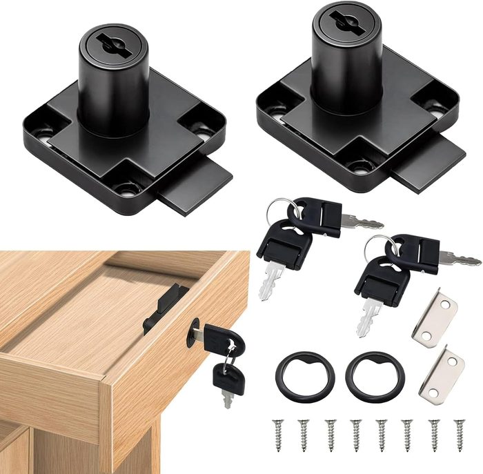 Drawer and Cabinet Lock