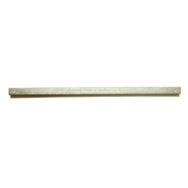 Machine Key, Square End, 6 in L, 1/4 in Sq