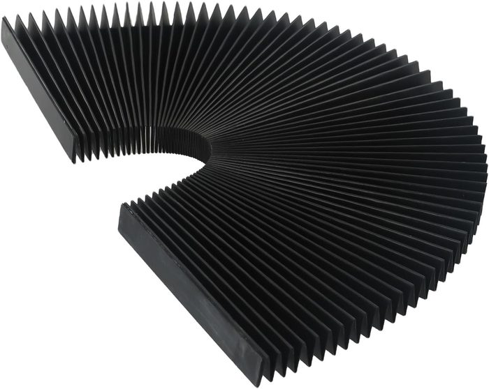 CNC Machine Accordion Way Cover Protective, Flat Bellows Cover