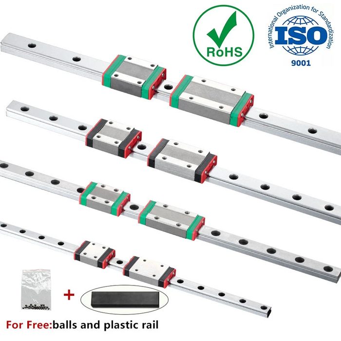 MGN7/MGN9/MGN12/MGN15 Linear Guide Rail Slides