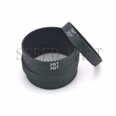 10pcs GT2 100 belt closed loop rubber 2GT 100 6 timing belt Teeth 50 Length 100mm width 6mm