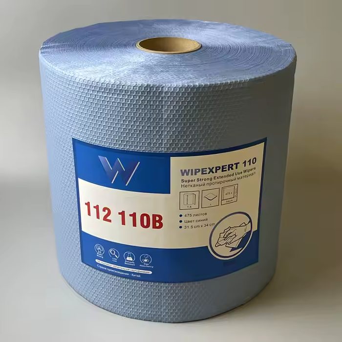 Industrial Paper Towel Work Shop Blue Wipes Heavy Duty