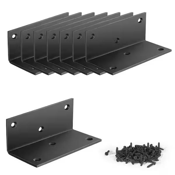 4 in. x 2 in. x 2 in. 3 mm th L Right Angle Bracket 90° Corner Brace
