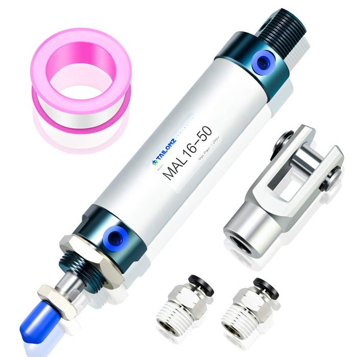 Pneumatic Air Cylinder 16mm Bore 50mm Stroke