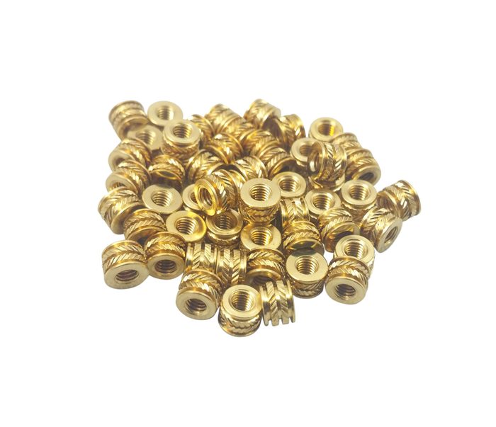 #10-32 Brass Threaded Inserts