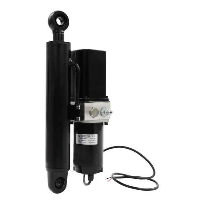 Electric Hydraulic Cylinder Actuator, DC12V, 2 Ton, 200mm Stroke