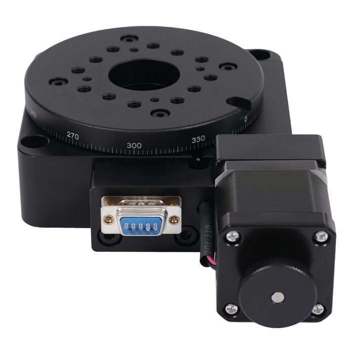 Rotary Positioning Stage, Worm Gear Drive Heavy Load