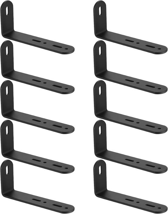 Galvanized Steel L Bracket with Slotted Hole