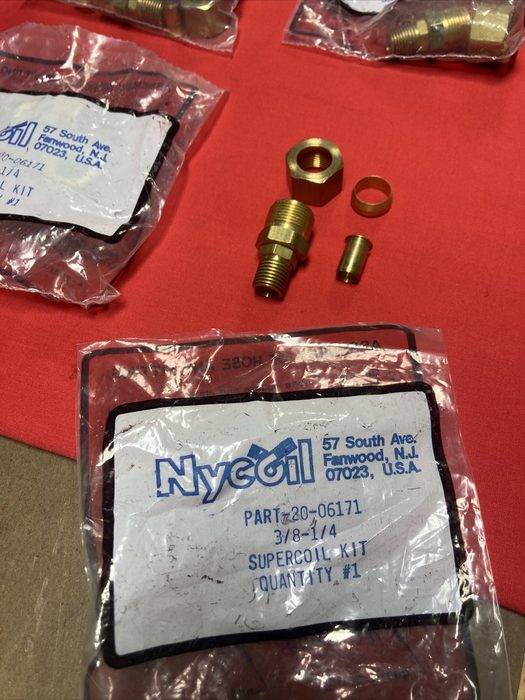 Poly-Matic Nickel Plated Brass "Push-In" Male Swivel Elbow Tube Fitting