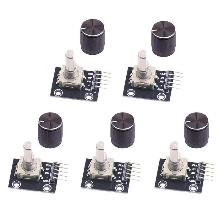 360 Degree Rotary Encoder Module KY-040 with Push Button