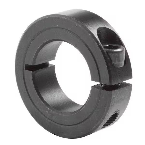 1-5/16 in. Bore Black Oxide Coated Mild Steel Clamp Collar