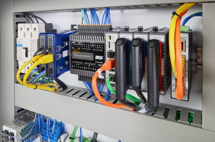 PLC Controller Four-line Text Programmable Logic