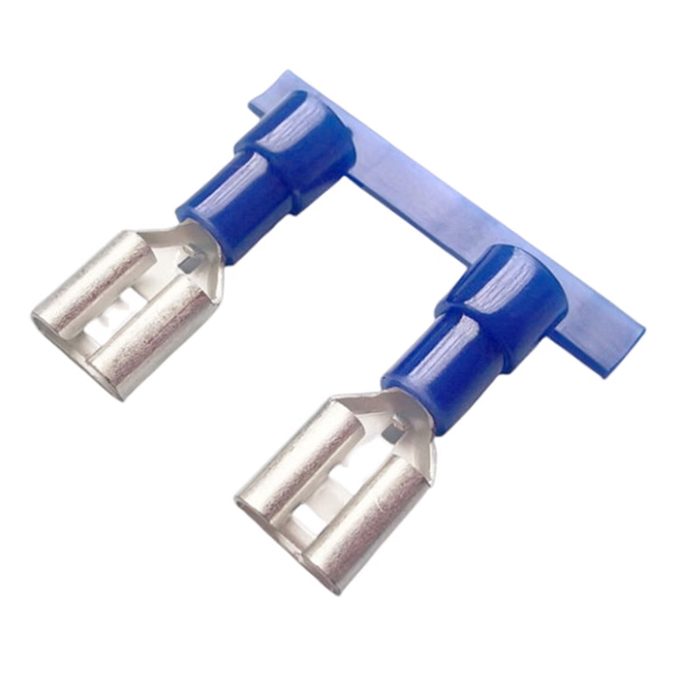 Insulated Fork Female Spade Butt Ring Pre-Insulated Crimp Terminal