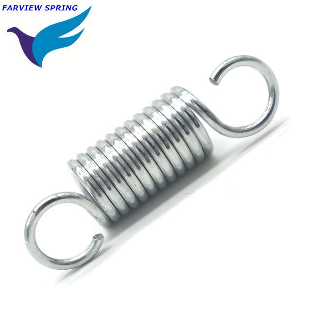 Flat Flexible Extension Spring With Ends Hook Coil