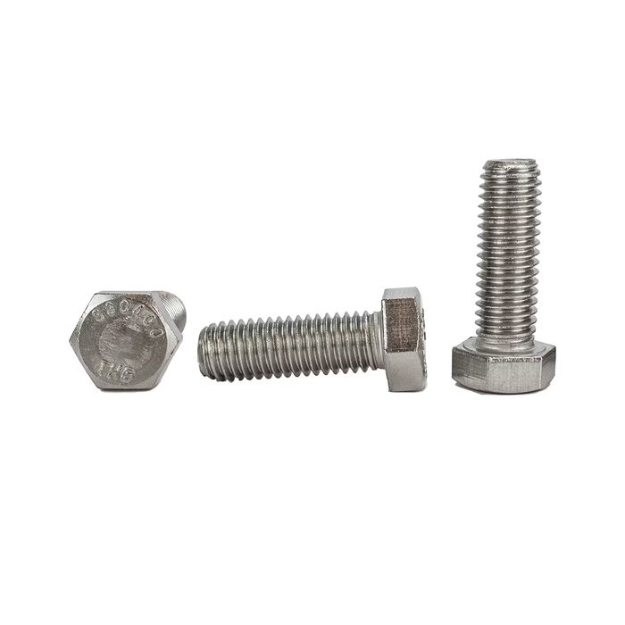 Grade 8, 1"-8 Hex Head Tap Bolt, 5 in L