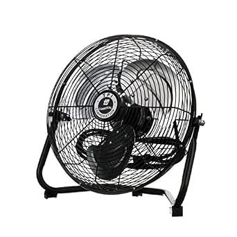 12" 120V 1.1A 1/12HP 3-Speed Floor Fan