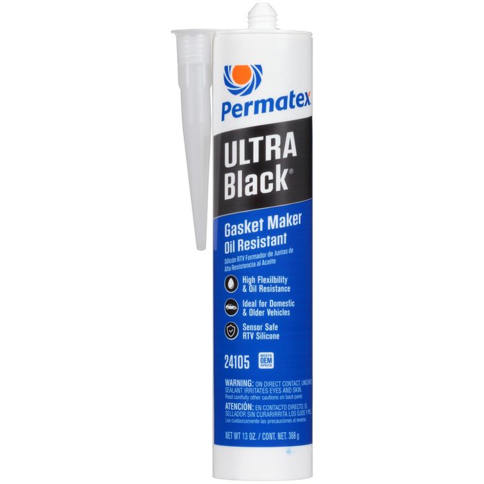 Ultra Black Maximum Oil Resistance RTV Silicone