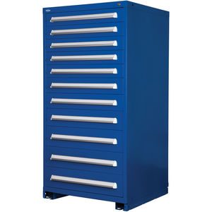 11-Drawer 208-Compartment Heavy Duty Modular Drawer Cabinet