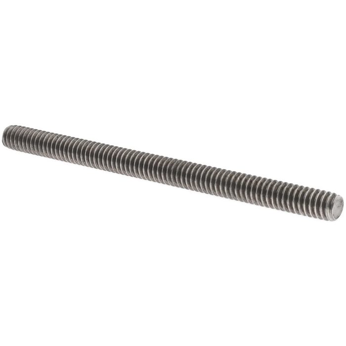 General-Purpose Acme Threaded Rod: 1/4-20, Plain & Oil Finish