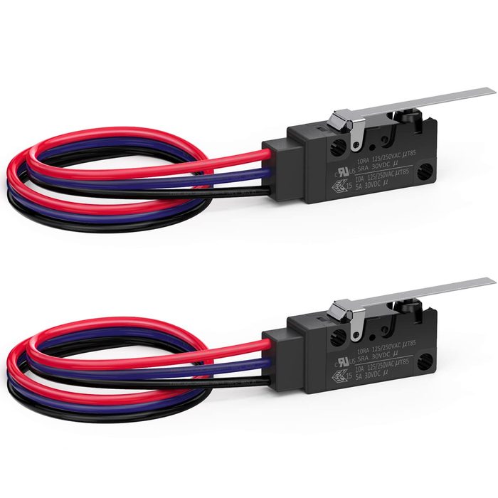Waterproof Micro Switch Long Straight Hinge Lever