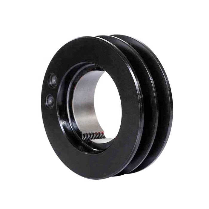 SPA 2-Groove V-Belt Pulley with Taper Lock Bushing