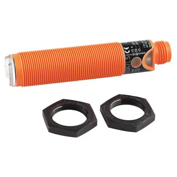 Polarized Retroreflective Photoelectric Sensor, 1/2 in Connector, Right Angle, Cylindrical, Light On, AC/DC-Type, -25 to 80 Degrees C, 250VAC/DC