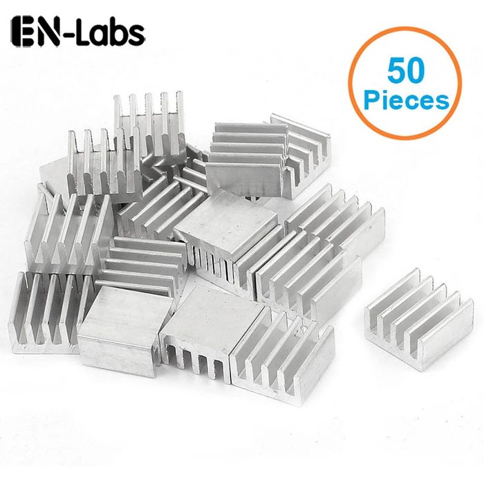 Heatsink Radiator Cooling Fin, 8.8x8.8x5mm