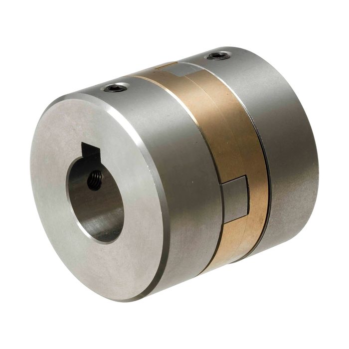 Aluminium XB2530 Flexible Shaft Coupling 2 Jaw D25 Plum