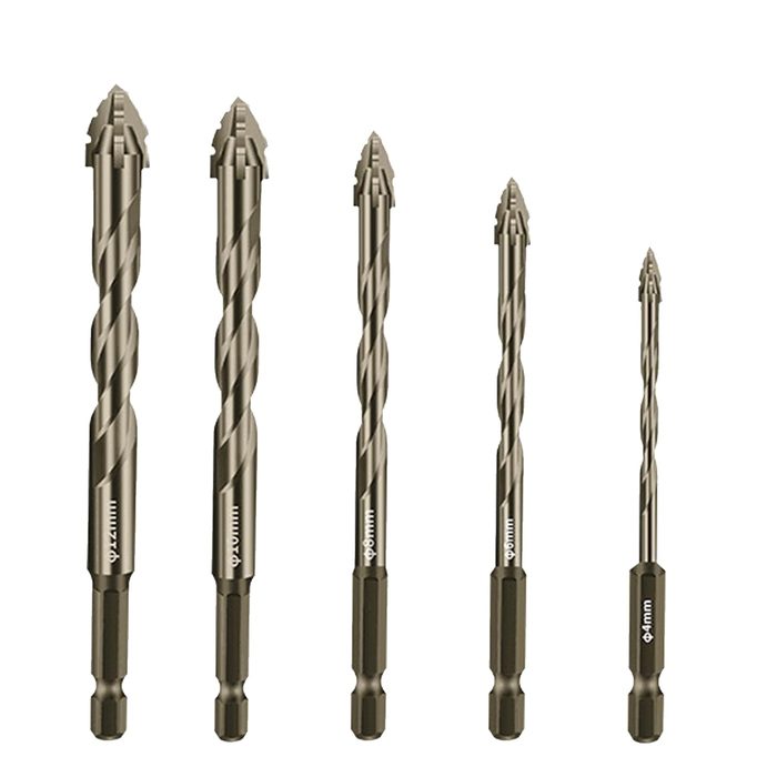 High-Strength Eccentric Twist Drill Bits