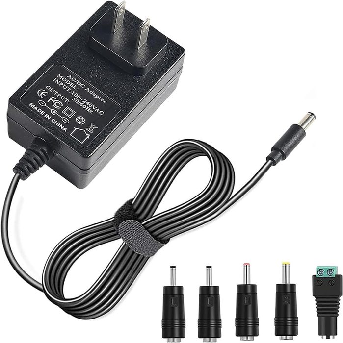 DC Power Supply Cord, 24V, 1.5A, 24W-36W