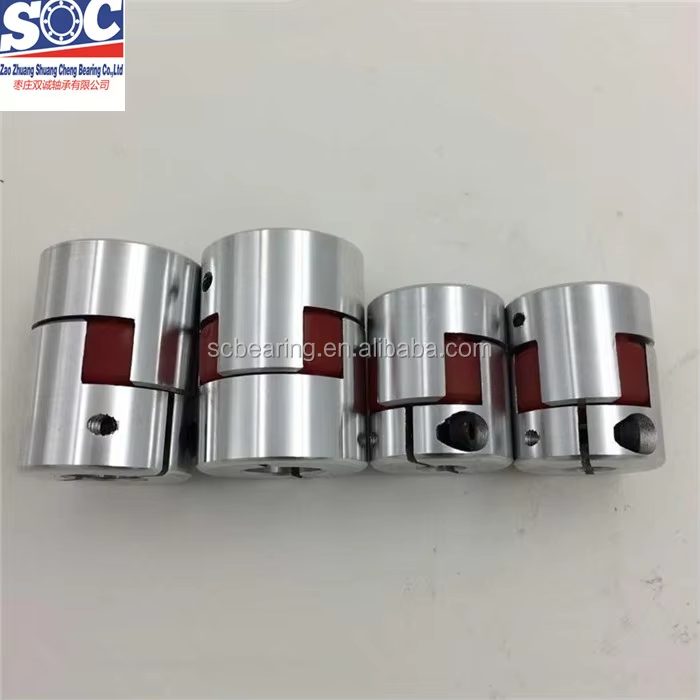 BF D25 L34 Elastic Flexible Jaw Coupling Shaft Coupler