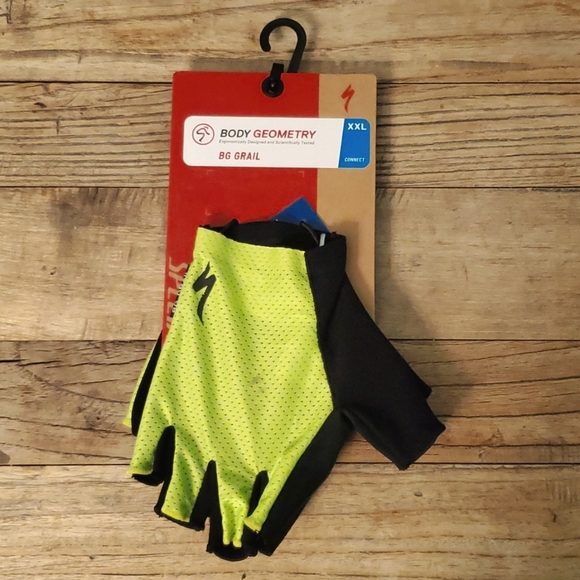 Men's Body Geometry Grail Short Finger Gloves