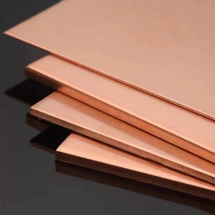 99.95% Pure Copper Sheet, 4 in. X 10 in., 24 Gauge (0.5mm) Thick