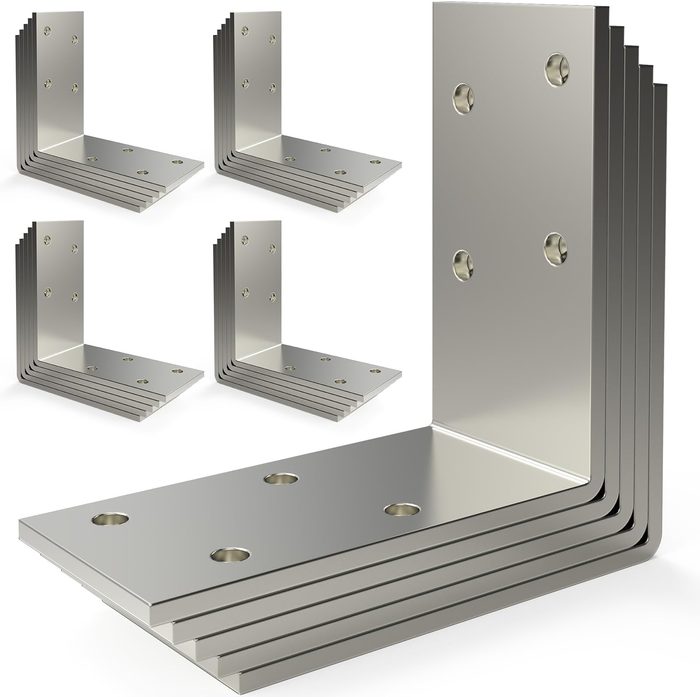 Corner Brace 90 Degree Angle Brackets with Holes