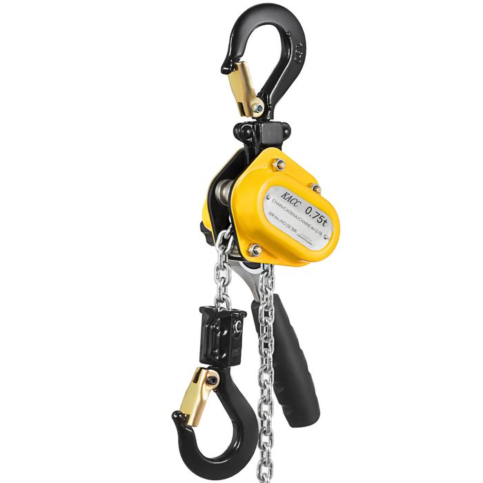 Manual Chain Block Hoist with Safety Latch