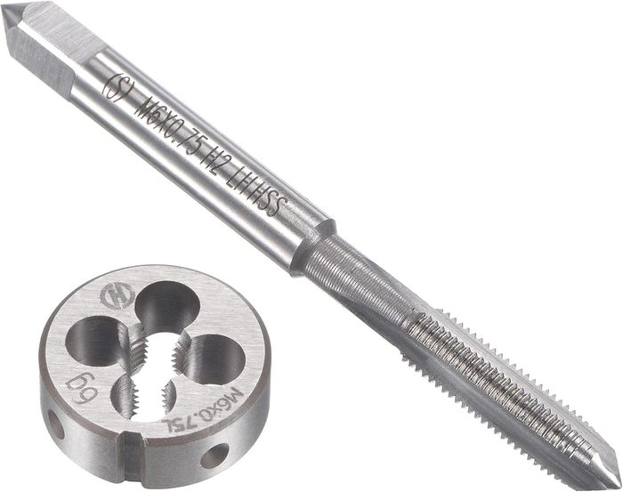 Left Hand Metric Fine Screw Thread Plug Tap M6