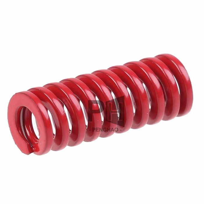 Red Pressure Compression Spring Medium Duty