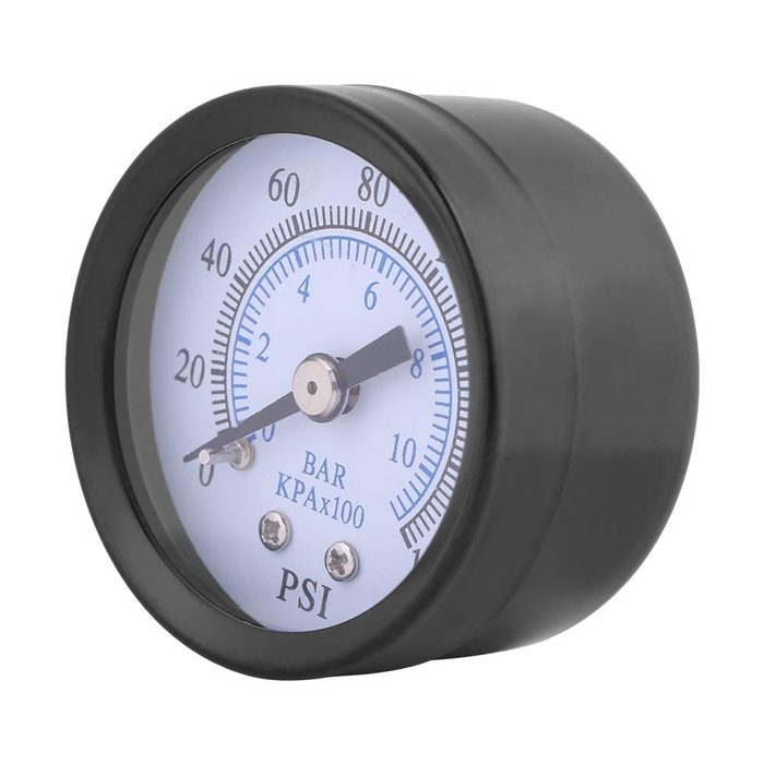 Pressure Gauge, 0-160psi/0-10bar