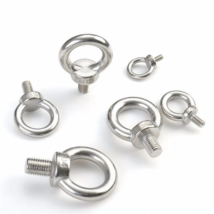 Eyebolt Lifting Eye Bolts Ring Screw Loop Hole Bolt, M6/M8/M10/M12/M16/M20