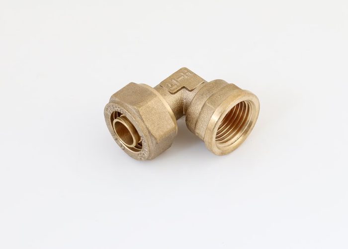 Extended Elbow Fitting with Female Thread Connection