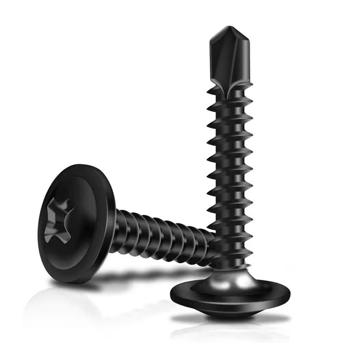 Sheet Metal Screw, #8 x 1 in, Truss Head