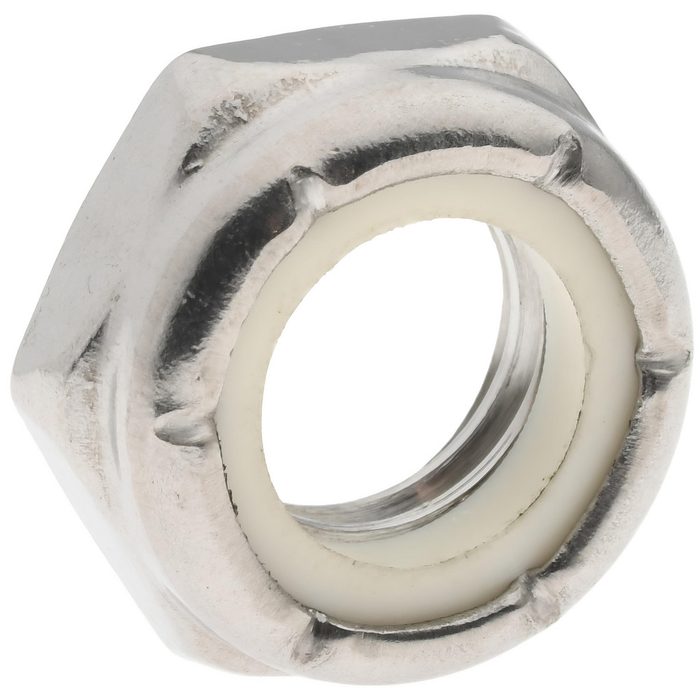 Hex Lock Nut, Nylon Insert