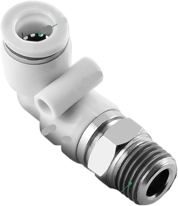 High Speed Rotary Joint Elbows Straight Pneumatic Push to Connect Fitting